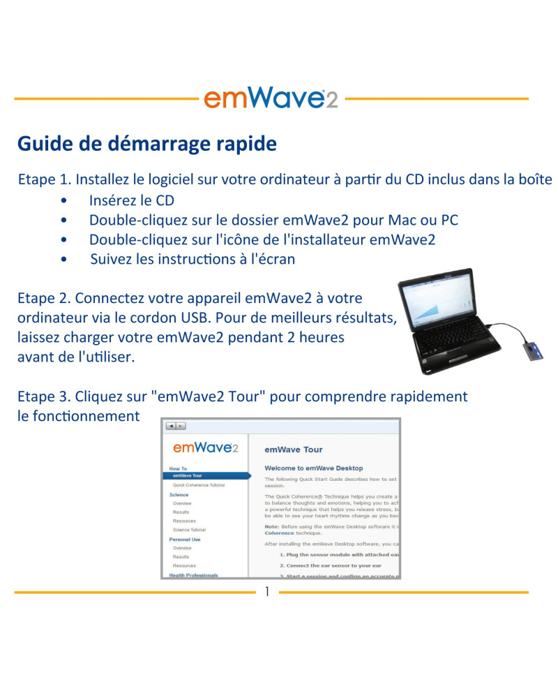 Guide de démarrage Guide de démarrage